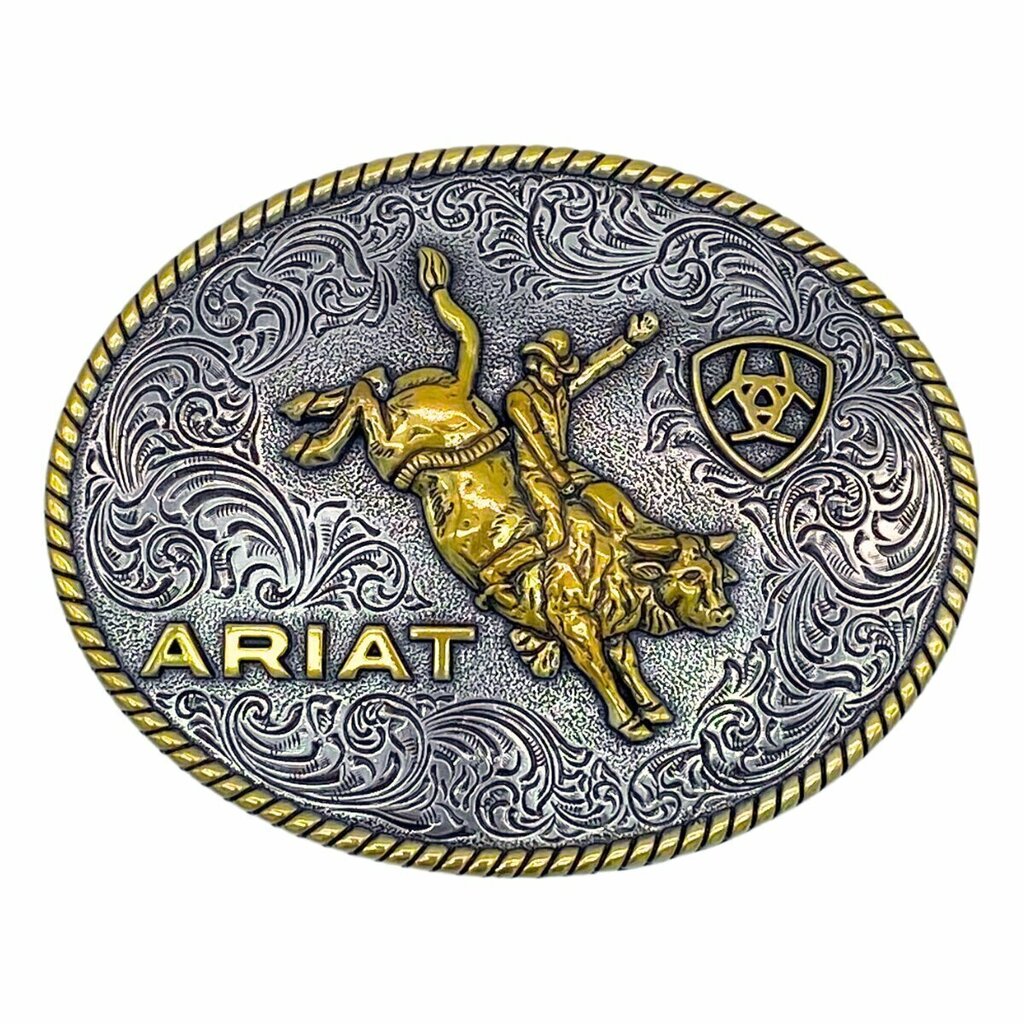Fivela De Metal Ariat Prata Ref.37056