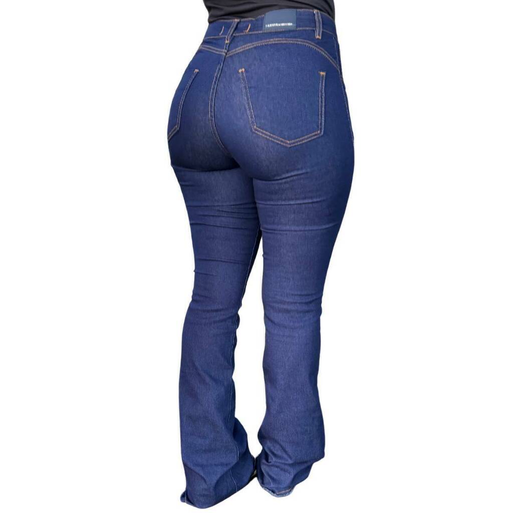 Calça Feminina Faraya Jeans Flare Ref.901 - Imagem 2