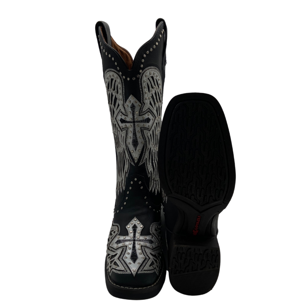Bota Texana Feminina Goyazes Dallas Preto - Imagem 6