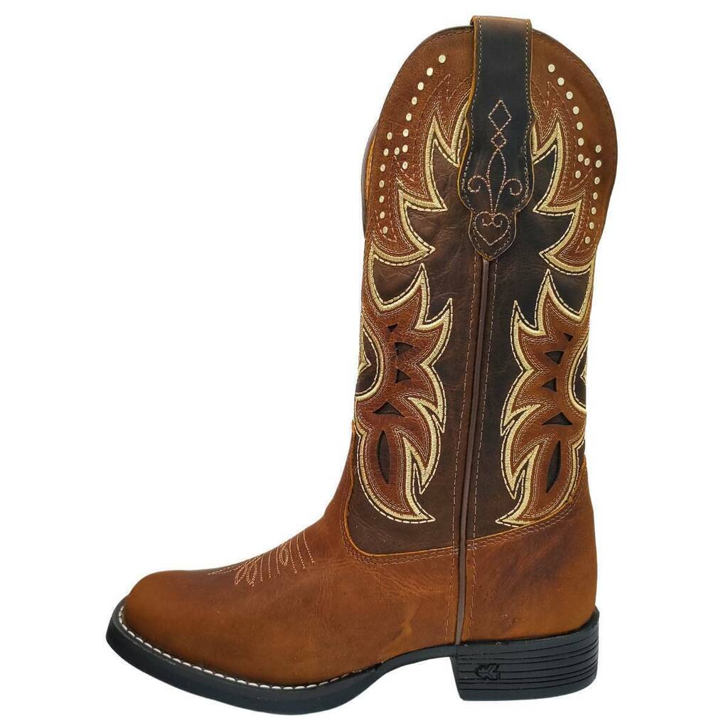 Bota Texana Feminina Goyazes Dallas Tabaco - Imagem 4