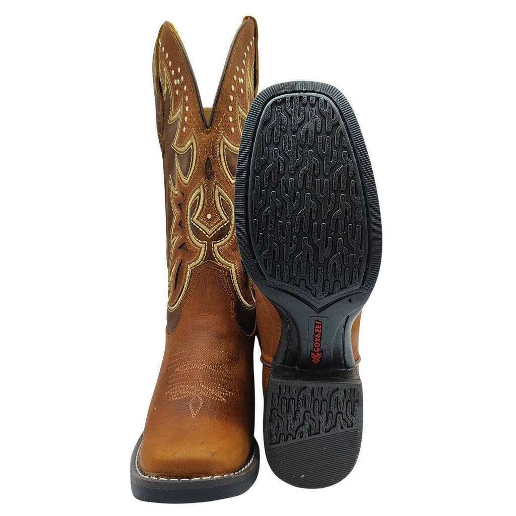 Bota Texana Feminina Goyazes Dallas Tabaco - Imagem 5
