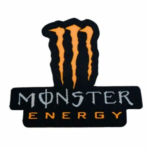 Adesivo Para Chapéu Monster Laranja