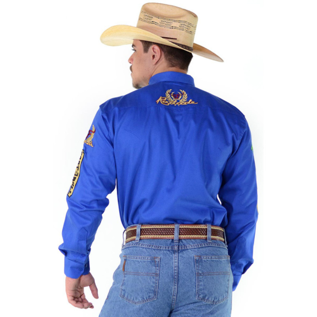 Camisa Radade Manga Longa Green Team Royal - Imagem 3