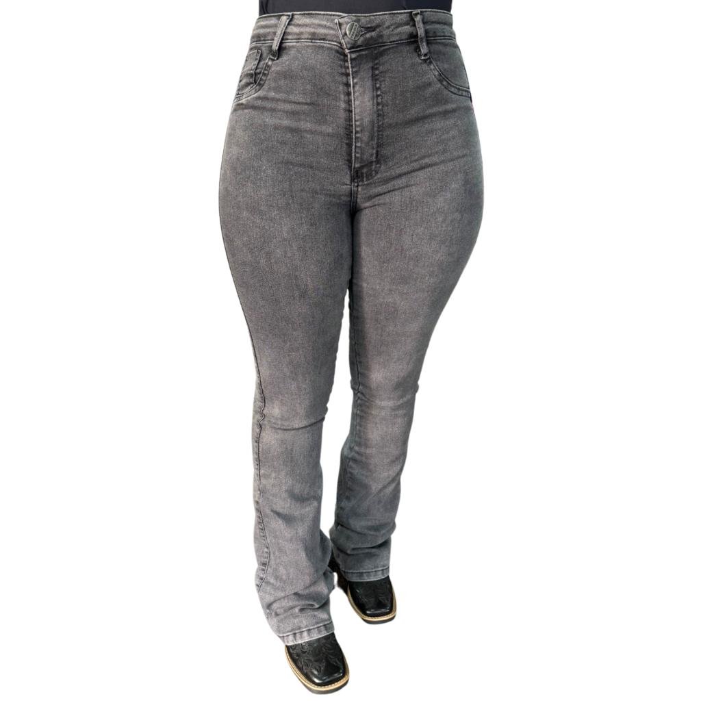 Calça Feminina Faraya Jeans Flare - Imagem 3
