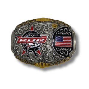 Fivela Sumetal PBR Bendeira EUA