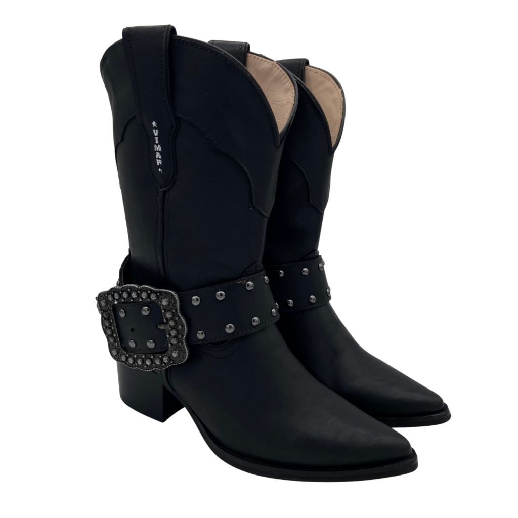 Bota Bico Fino Preto - Imagem 2