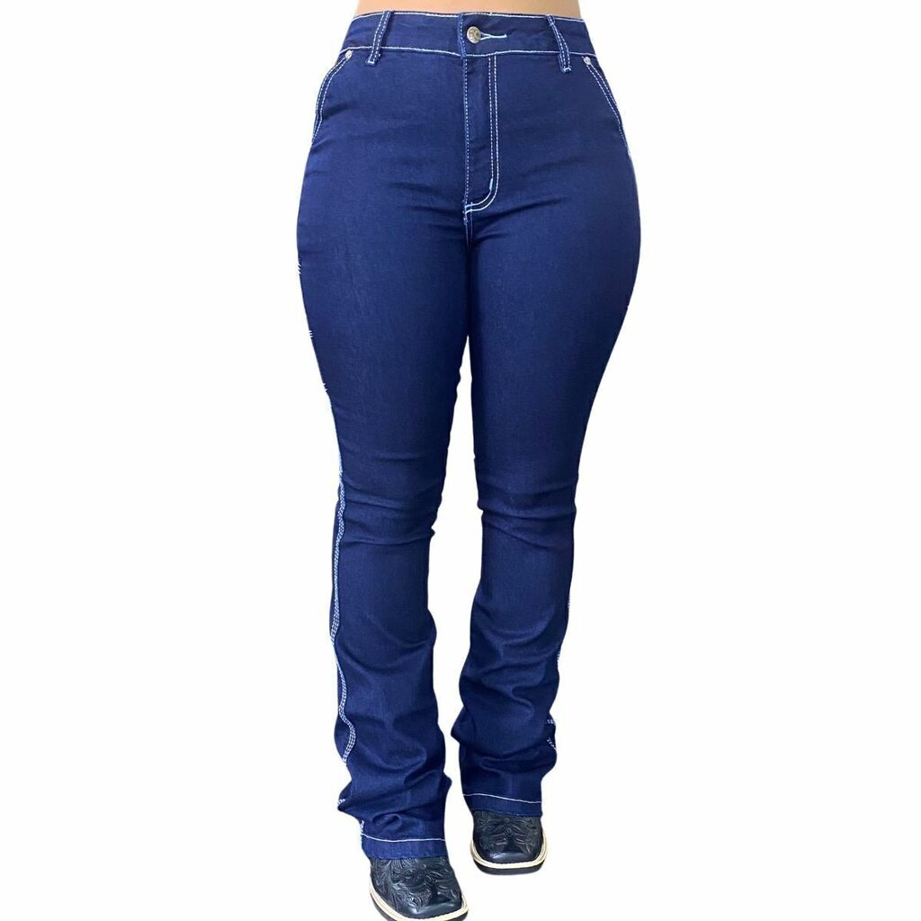 Calça Fem Tex Team Carpinteira Bordada Verde - Imagem 3