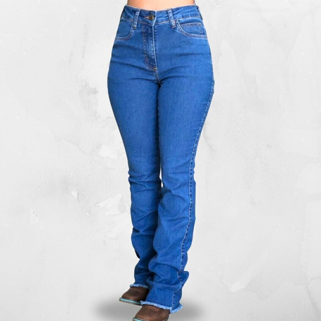 Calça Fem Tex Team Stone Media