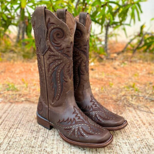 Bota Feminina Goyazes Dallas Tabaco