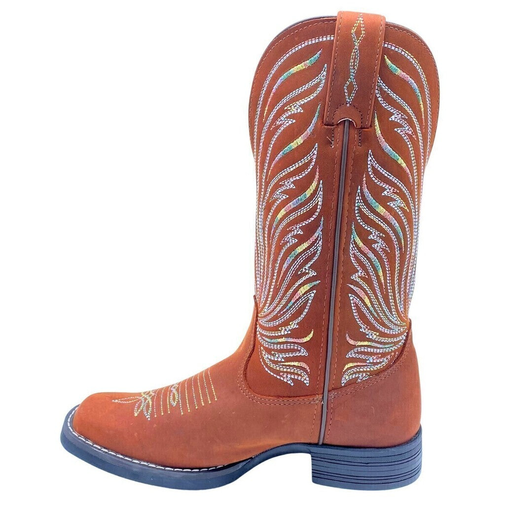 Bota Feminina Goyazes Nobuk Oil Tan - Imagem 4