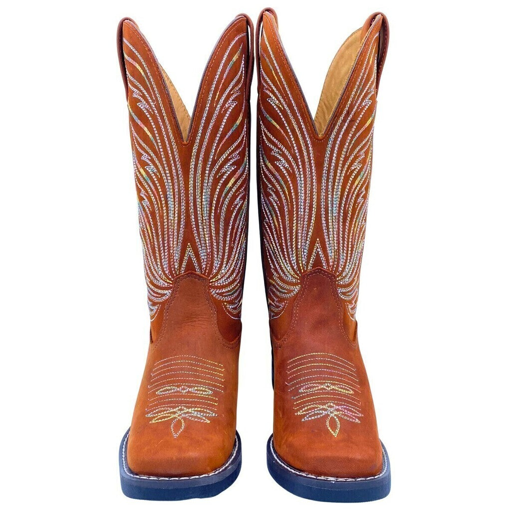 Bota Feminina Goyazes Nobuk Oil Tan - Imagem 2