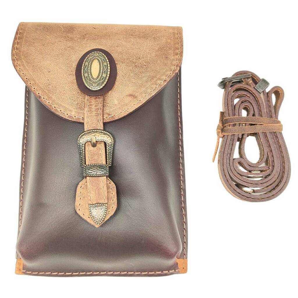 Bolsa De Couro Goyazes Dallas Creme - Imagem 2