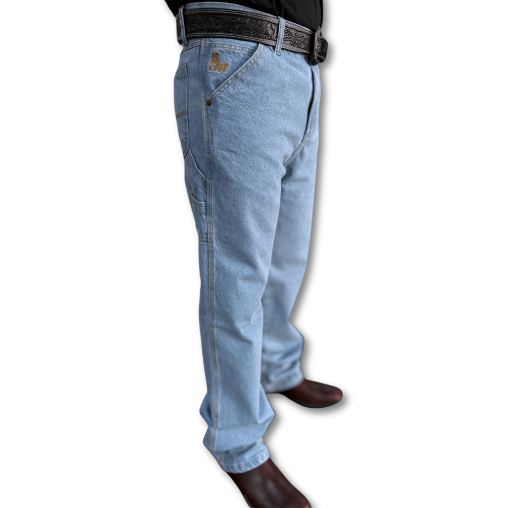 Calça Masc All Western Carpinteira Delave - Imagem 3