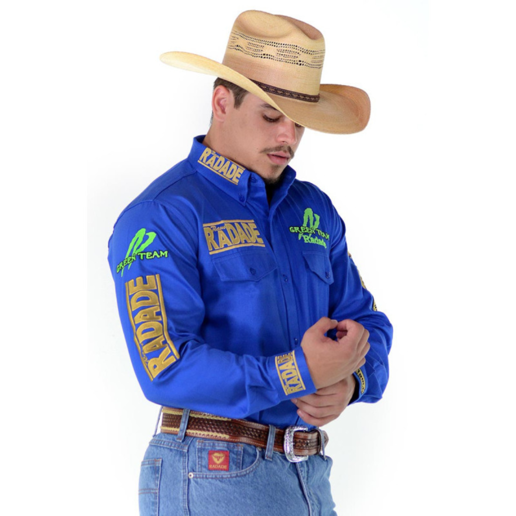 Camisa Radade Manga Longa Green Team Royal - Imagem 2