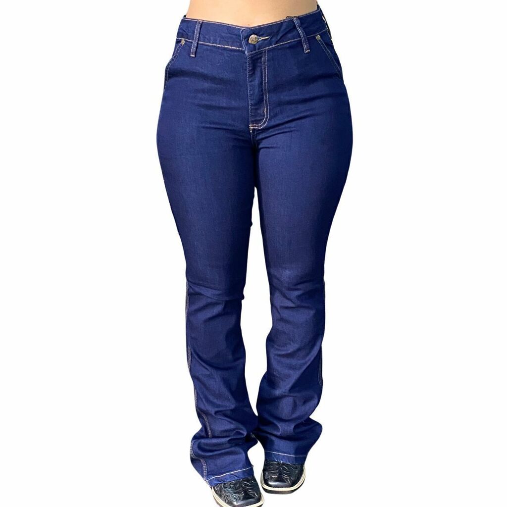 Calça Feminina Tex Team Carpinteira Amaciada - Imagem 2