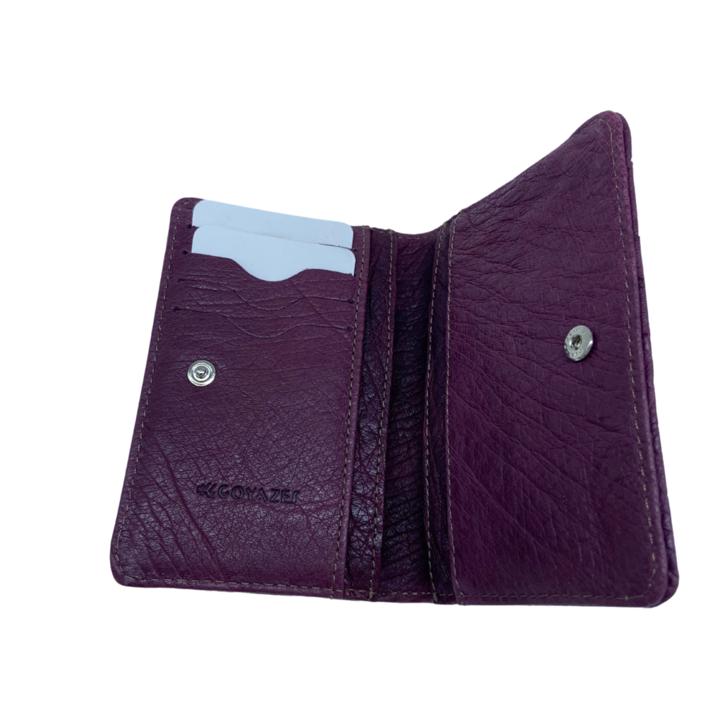 Carteira Porta Cartão Goyazes Avestruz - Imagem 3