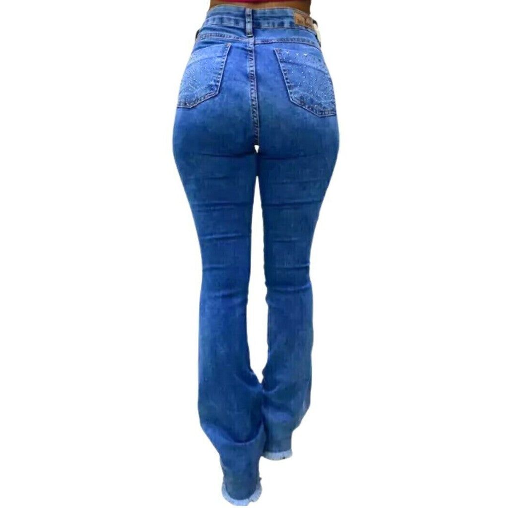 Calça Fem Tex Team Violão Marmorizada Brilho - Imagem 2