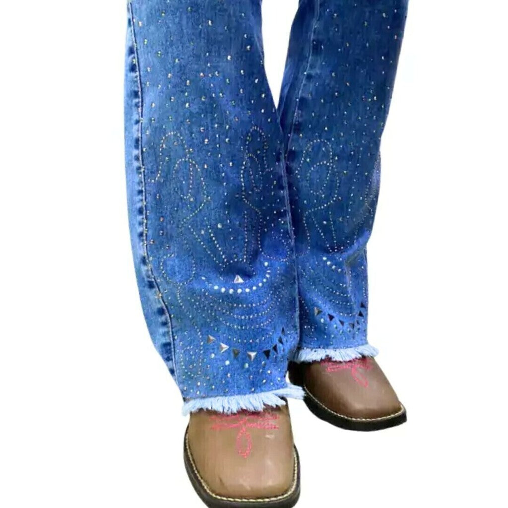 Calça Fem Tex Team Violão Marmorizada Brilho - Imagem 3