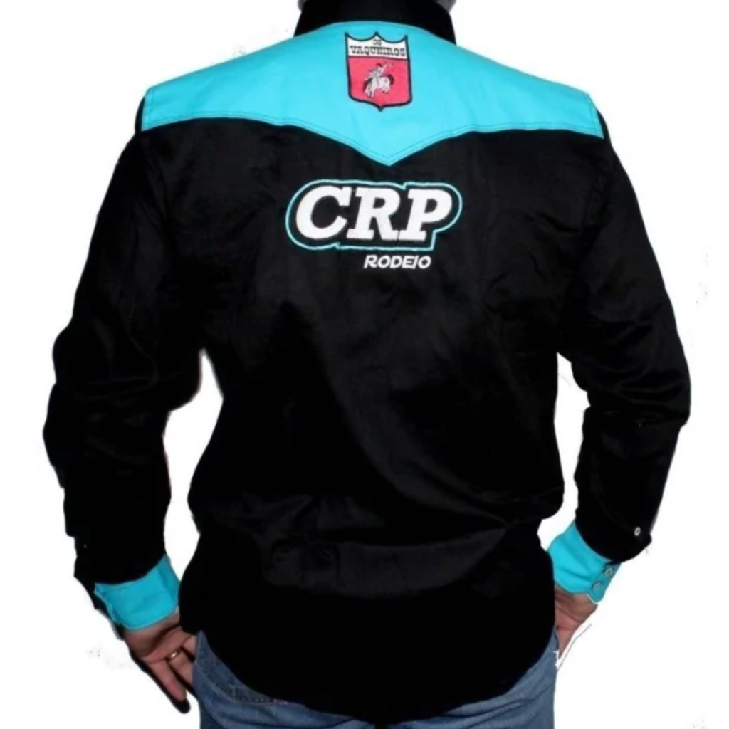 Camisa Country Os Vaqueiros Circuito Rancho Primavera Crp - Imagem 2