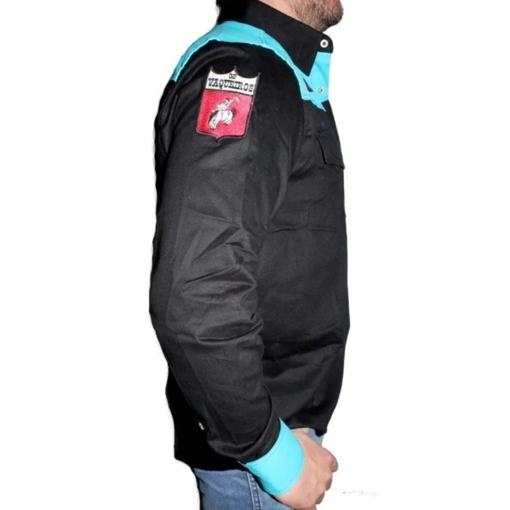 Camisa Country Os Vaqueiros Circuito Rancho Primavera Crp - Imagem 3