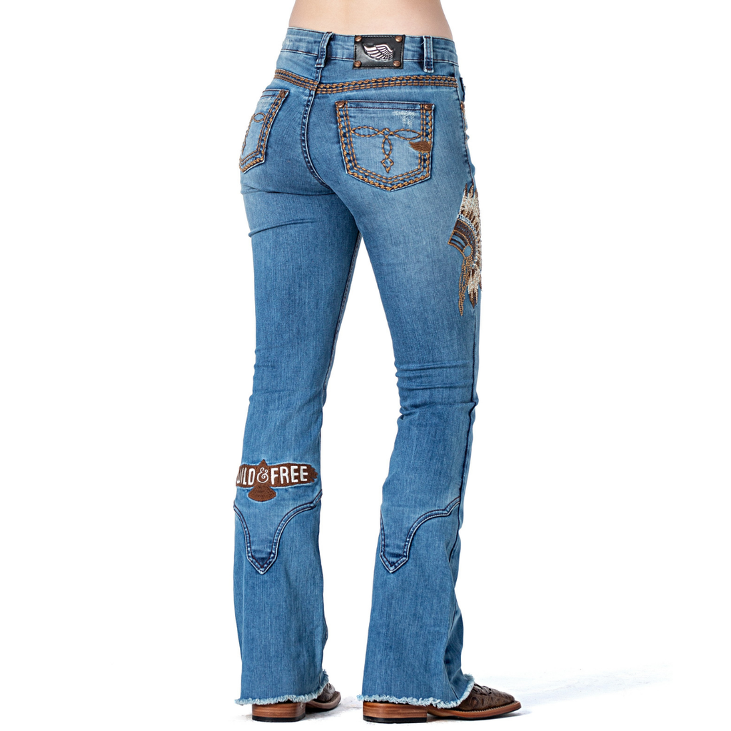 Calça Jeans Flare Zenz Origem Raio - Imagem 3