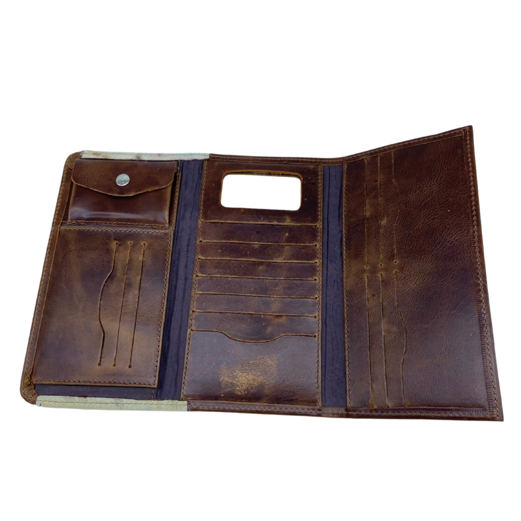 Carteira Goyazes Atlanta Pelo Bovino - Imagem 4