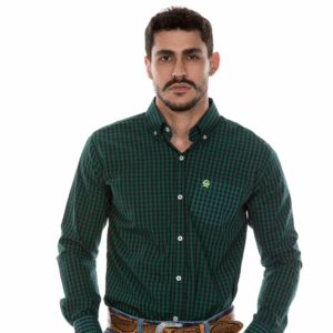 Camisa Manga Longa Ox Horns Xadrez