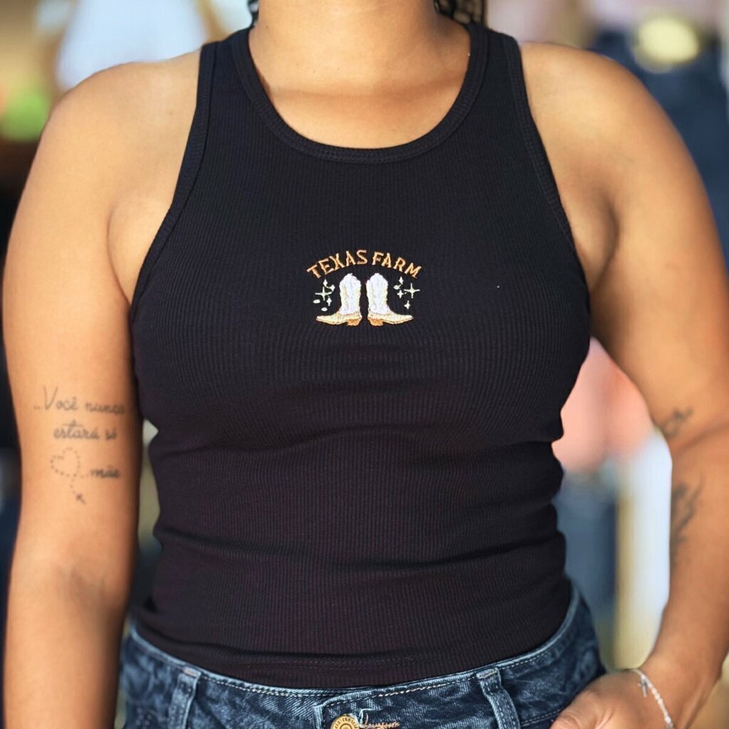 Regata Feminina Texas Farm Canelada Bota