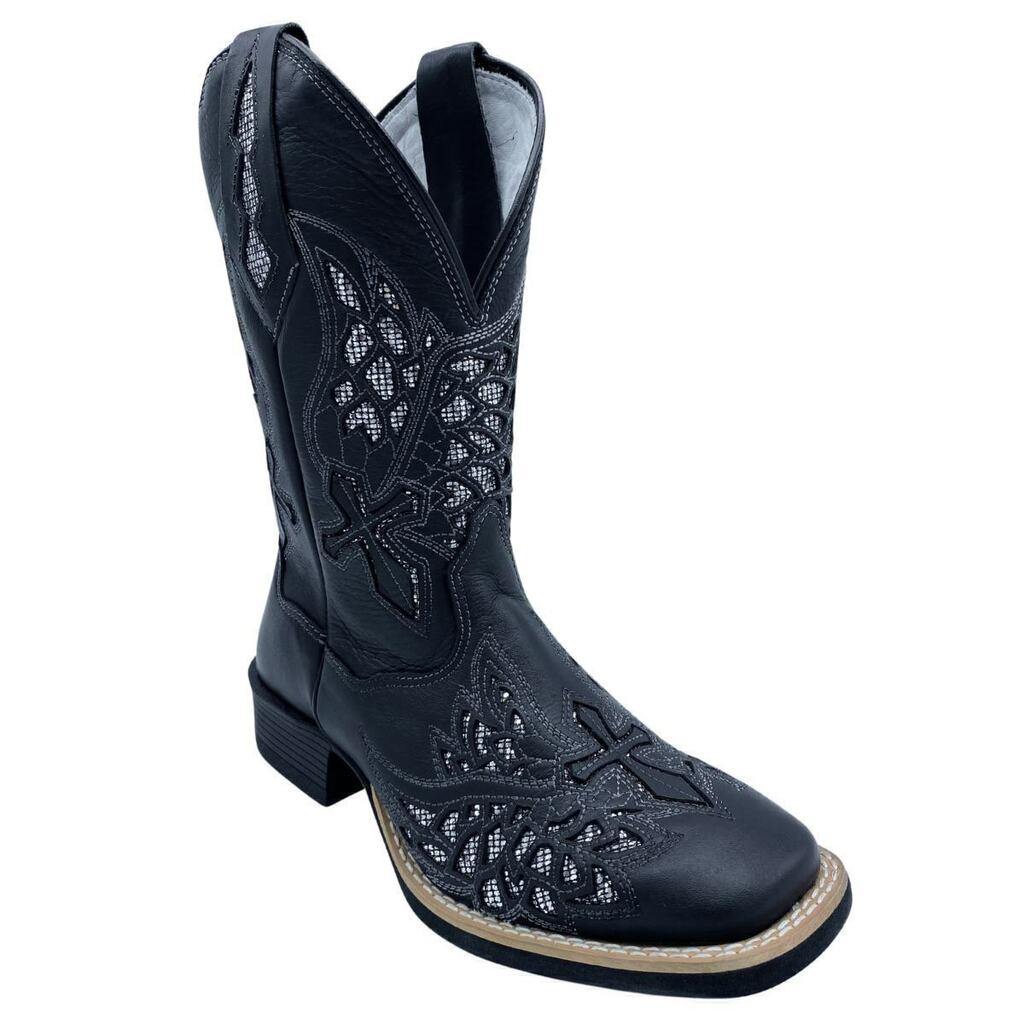 Bota Feminina Brilho Asa Prata - Imagem 4