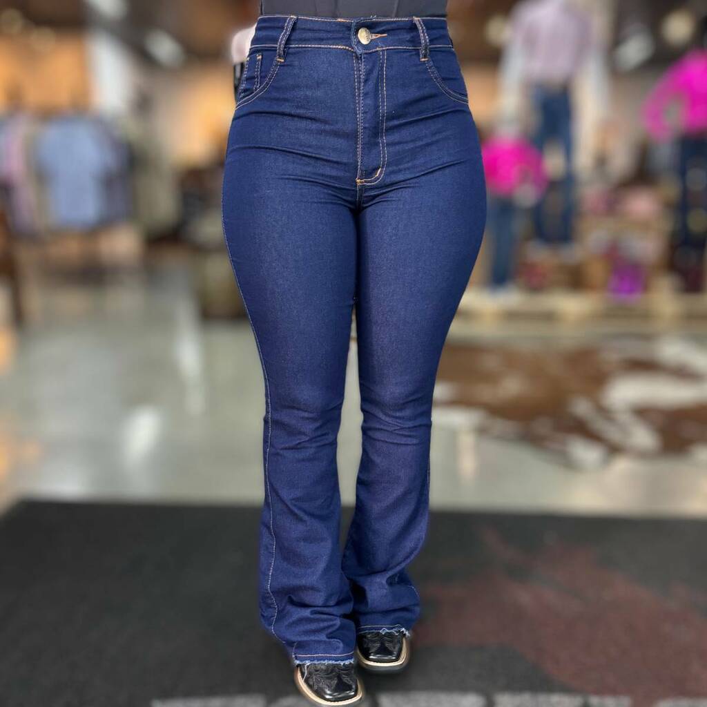 Calça Feminina Faraya Jeans Flare Ref.901
