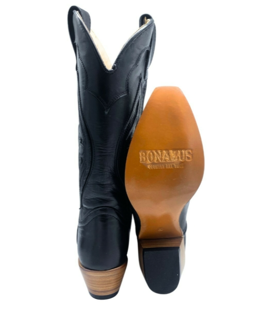 Bota Bico Fino Bonazus Preto - Imagem 5