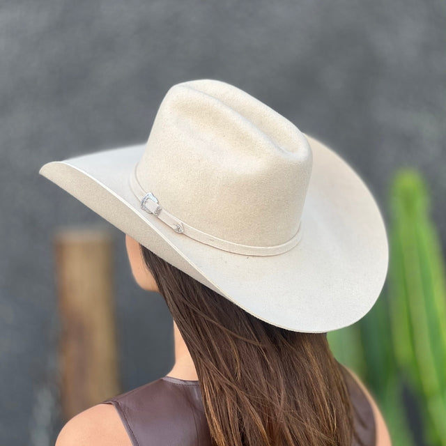 Chapéu Pralana Maisa Arena Felt Personalizado Americano - Areia - Imagem 3