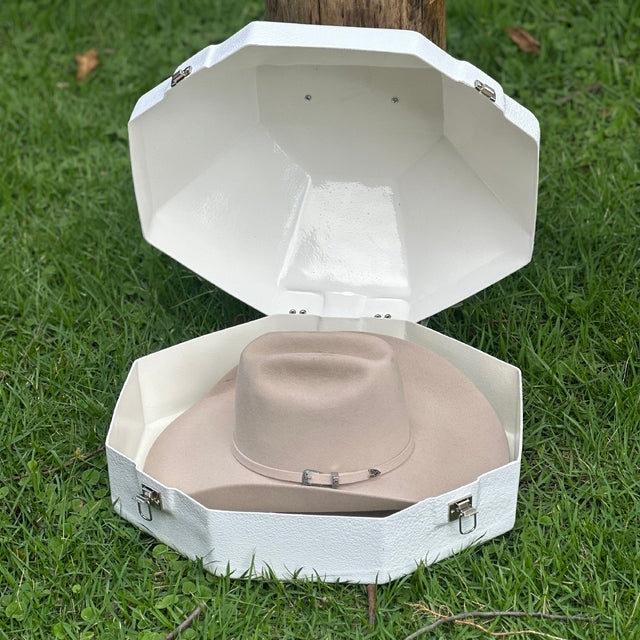 Case p/chapéu king western - branca