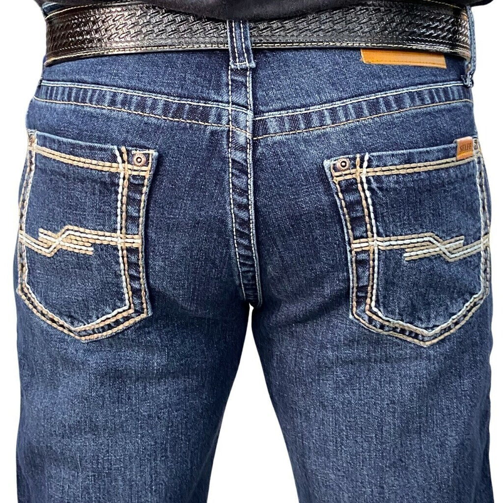Calça Masculina Selff Western Relaxed Dark - Imagem 3