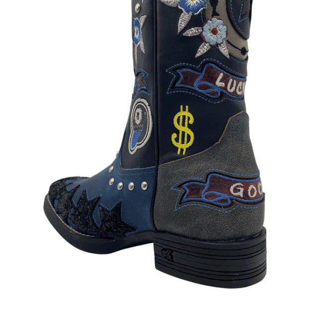 Bota Goyazes Fem Dallas Mustang Preto - Imagem 7