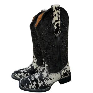 Bota Feminina Hoper Vimar Preto Fosco