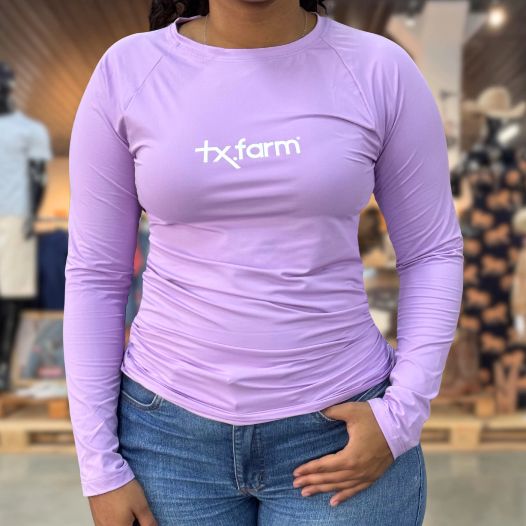 Camiseta Texas Farm Uv50+ Térmica Fem