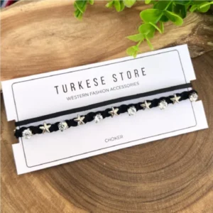 Choker Turkese Store Estrela Famous