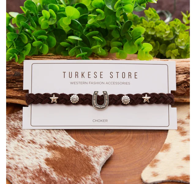 Choker Turkese Store Horseshoe Star
