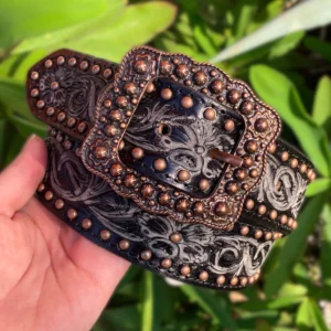 Cinto Feminino Paul Western Preto