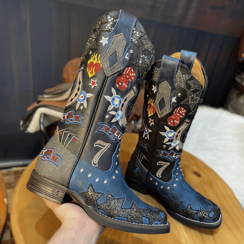 Bota Goyazes Fem Dallas Mustang Preto