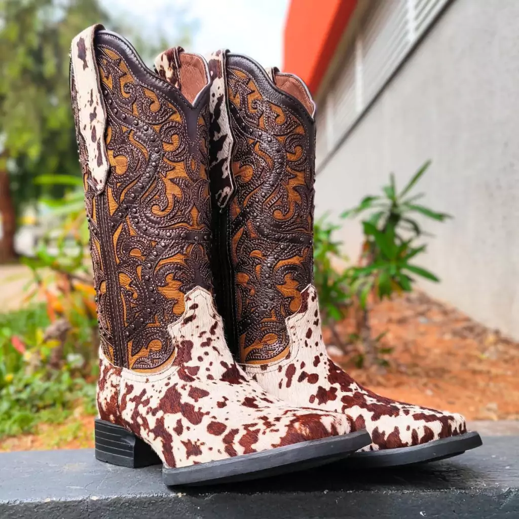 Bota Feminina Hoper Vimar Marrom - Imagem 4