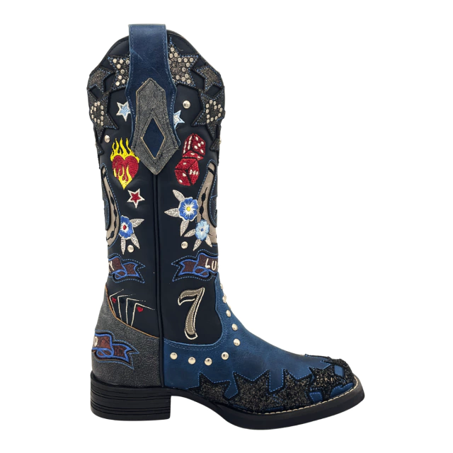 Bota Goyazes Fem Dallas Mustang Preto - Imagem 2