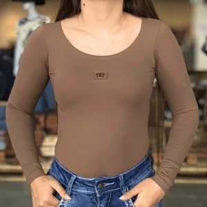 Body Manga Longa Thankfield Feminino