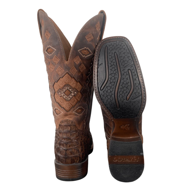 Bota Goyazes Fem Jacaré Dallas - Imagem 6