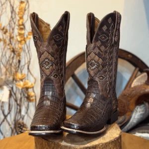 Bota Goyazes Fem Jacaré Dallas